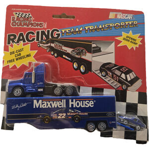 ​Bobby Labonte #22 Maxwell House Racing Champions Transporter Rig 1994 Hauler